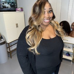 Purple Crush - Custom colored traditional sew in