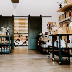 The Well Market + Refillery  - From the front doors