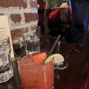 Last Drop Tavern - sangria and strawberry margarita - Bars Near Me - San Francisco, California Last Drop Tavern - sangria and strawberry margarita - Bars Near Me - San Francisco, California