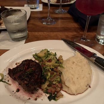 Mabella Italian Steakhouse - Mabella filet with Brussels and mashed potatoes - Italian Near Me - Columbus, Georgia Mabella Italian Steakhouse - Mabella filet with Brussels and mashed potatoes - Italian Near Me - Columbus, Georgia
