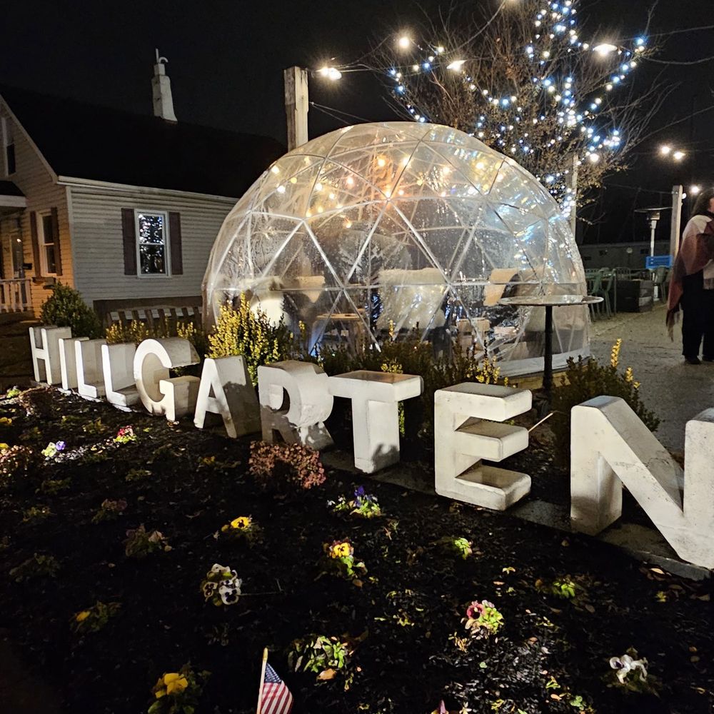 HillGarten - the entrance to the garden - Beer Gardens Near Me - Hilliard, Ohio