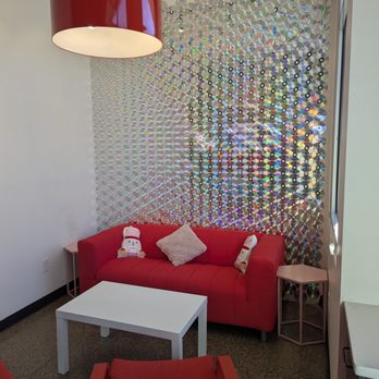 Cafe Chica - the cd wall is so pretty.. - Desserts Near Me - Albuquerque, New Mexico