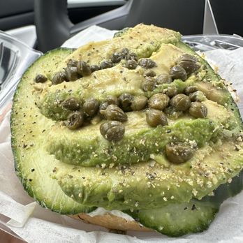 Clearwater Bagel - Cucumber Avocado Bagel - Bagels Near Me - Walnut, California Clearwater Bagel - Cucumber Avocado Bagel - Bagels Near Me - Walnut, California