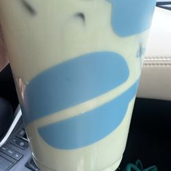 The "matcha" drink they served. Needless to say, it had hardly any matcha in it.