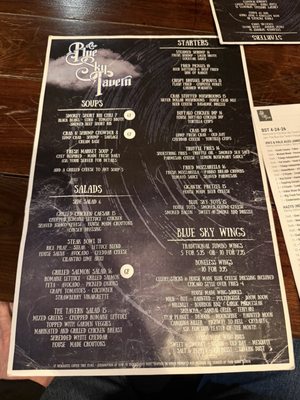 Menu photo 3 The Blue Sky Tavern Etters, PA Menu photo 3 The Blue Sky Tavern Etters, PA