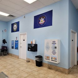 Red Desert Suds Laundromat - Two coin machines and an ATM