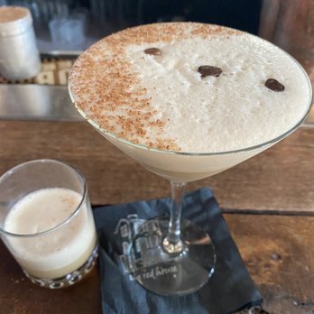 Red House - Nitro Cold Brew Martini -- so good! - New American Near Me - Cambridge, Massachusetts