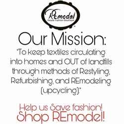 REmodel Resale Fashion Boutique - At REmodel Resale, we believe salvaged fashion is savvy fashion!