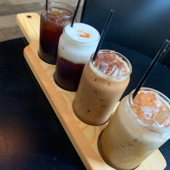 Canvas Coffee - Coffee flight - Coffee & Tea Near Me - Corona, California