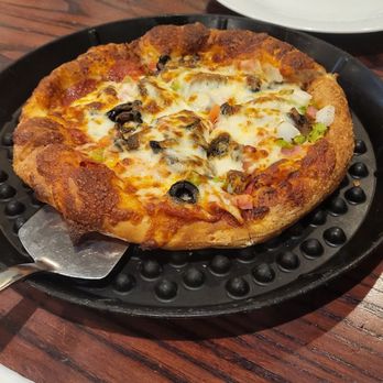 Delia's Pizzeria & Grill - 8 inch deluxe pizza. - Pizza Near Me - Springfield, Virginia