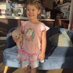 Piercing Pagoda - Officially a big girl with her ears pierced!