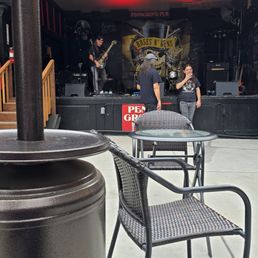 Outdoor stage