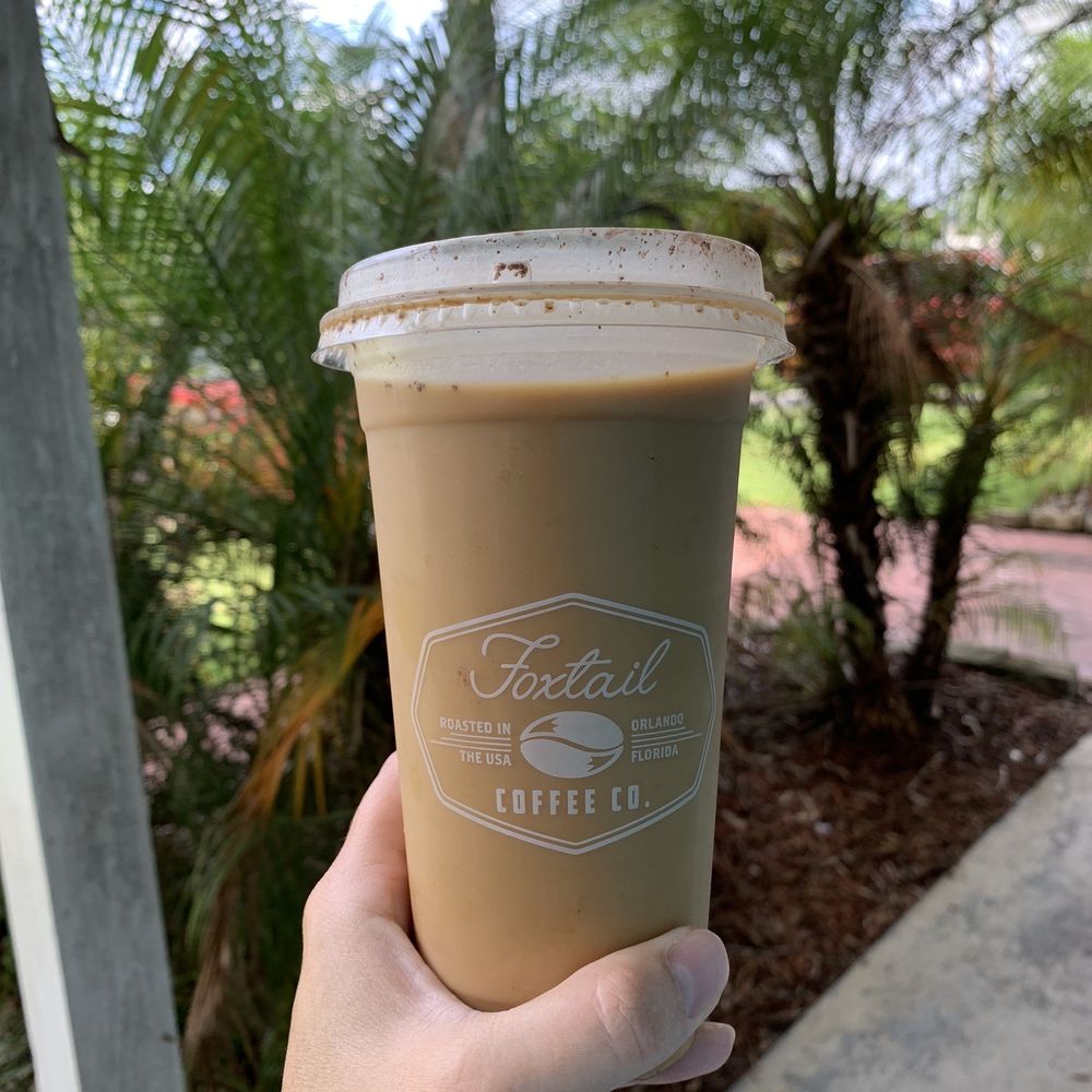 This is a large Pumpkin Spice iced latte with almond milk. I also got the Maple Pancake iced latte with almond milk! This is a large Pumpkin Spice iced latte with almond milk. I also got the Maple Pancake iced latte with almond milk!