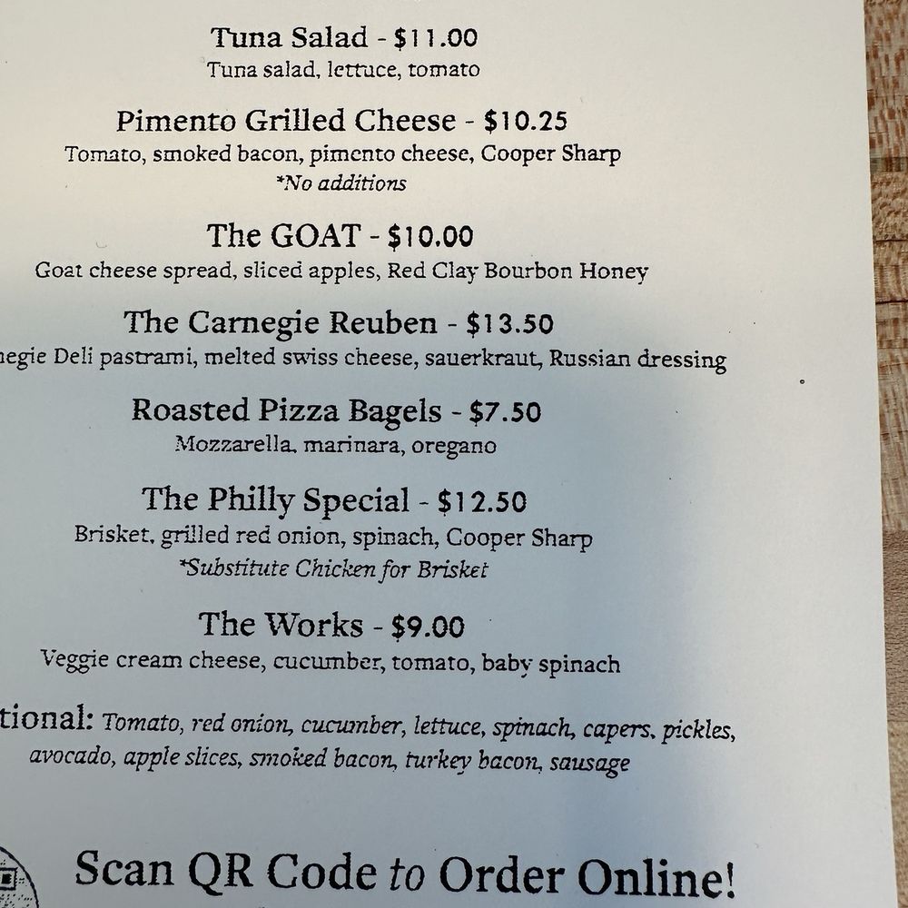 Spread Bagelry - Menu - Bagels Near Me - Savannah, Georgia Spread Bagelry - Menu - Bagels Near Me - Savannah, Georgia