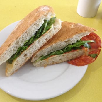 Nest - Chorizo, cheese and rocket panini! - Coffee & Tea Near Me - Brighton og Hove, BNH