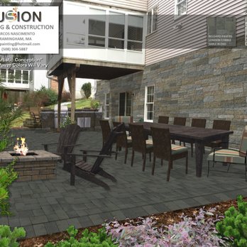 Fusion Painting - Back yard 2d image design - Painters Near Me - Framingham, Massachusetts Fusion Painting - Back yard 2d image design - Painters Near Me - Framingham, Massachusetts