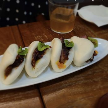Bar Leather Apron - Duck Bao = do not order unless you like rubbery duck skin. Did I mention the buns are soggy and limp as well? - Cocktail Bars Near Me - Honolulu, Hawaii