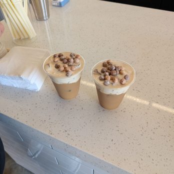 Mikey G's - Lightning Milk with Reese's cold foam - Coffee & Tea Near Me - Riverside, California Mikey G's - Lightning Milk with Reese's cold foam - Coffee & Tea Near Me - Riverside, California