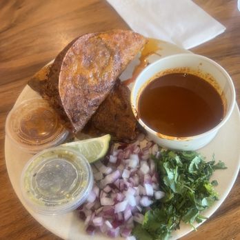 Guacamaya Oasis - Birria Tacos (3) - Mexican Near Me - Downey, California