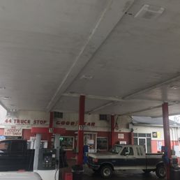 Pumps and storefront. Pumps and storefront.