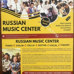 Russian Music Center - We offer a variety of lesson options to fit every student's needs, including individual and group lessons, online instruction, music theory