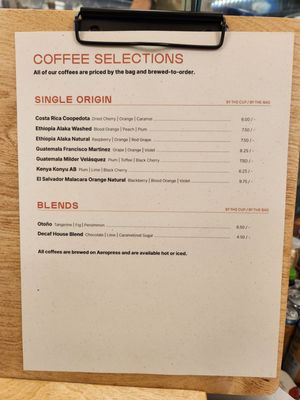 Menu photo 5 Intelligentsia Coffee Chicago, IL