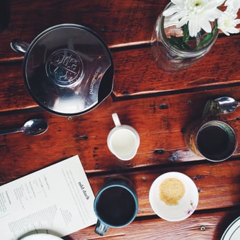 Odd Duck - French press Cuvee coffee - American Near Me - Austin, Texas