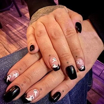 Lady Vixen Nails & Spa - Ghost nails - Eyelash Service Near Me - Salem, New Hampshire