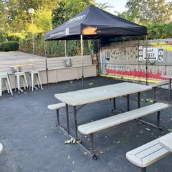 Truss Brewing Company - Outside "stage"