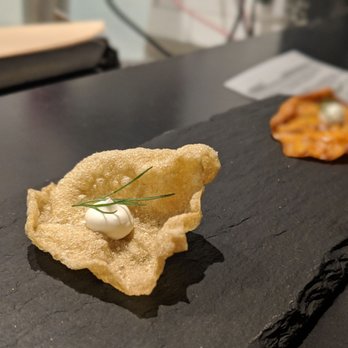 Anomaly SF - Oyster chip - New American Near Me - San Francisco, California Anomaly SF - Oyster chip - New American Near Me - San Francisco, California