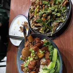 Wen's Kitchen - Braised pork belly and chefs special appetizer