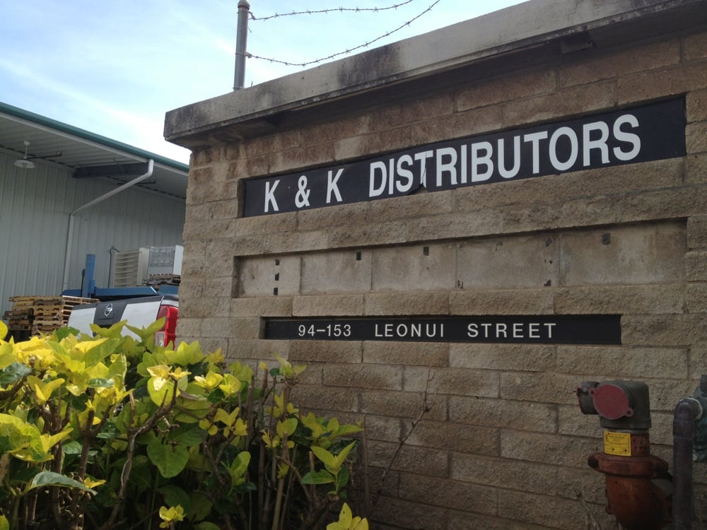 K & K DISTRIBUTORS Updated May 2024 94153 Leonui St, Waipahu