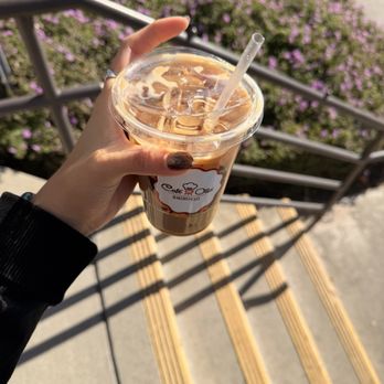 Cafe De Olla Bakery - Iced Cafe De Olla Latte - Patisserie/Cake Shop Near Me - Duarte, California