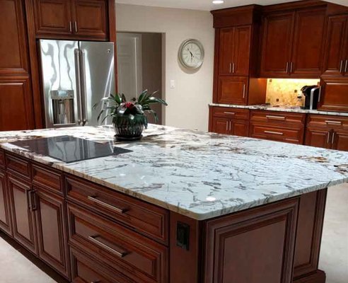 Photo of HN Kitchens By Design - Fort Lauderdale, FL, US. Charles Family Kitchen Remodel.  New Cabinets, Countertops, and Appliances.