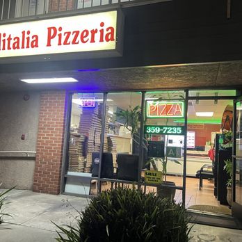 Alitalia Pizzeria - business front, exterior - Pizza Near Me - Monrovia, California