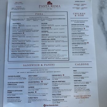 PASTA ROMA - Updated February 2026 - 367 Photos & 697 Reviews - 2827 S ...