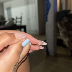 Legacy Nails & Spa - This is the mess she left I have acrylic all on my cuticle area and nail polish everywhere