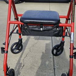 Apria Healthcare - See, the back wheels are on the wrong side