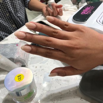 iNail Spa - Nails before design - Nail Salons Near Me - Miami Beach, Florida