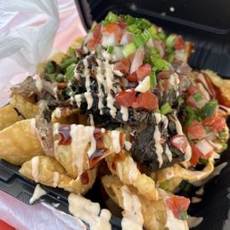 Lau Lau nachos Lau Lau nachos