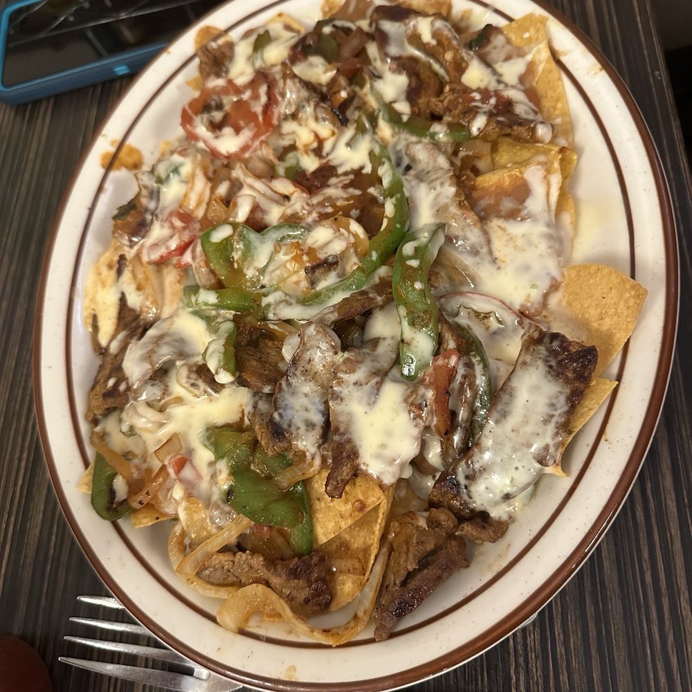 El Tequila - Steak Fajita Nachos - Mexican Near Me - Broken Arrow, Oklahoma