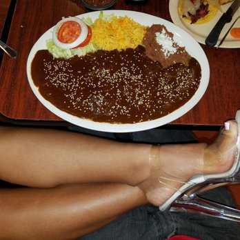 Tostada Regia - Park Place - There's a mole but I can't see it - Mexican Near Me - Houston, Texas Tostada Regia - Park Place - There's a mole but I can't see it - Mexican Near Me - Houston, Texas