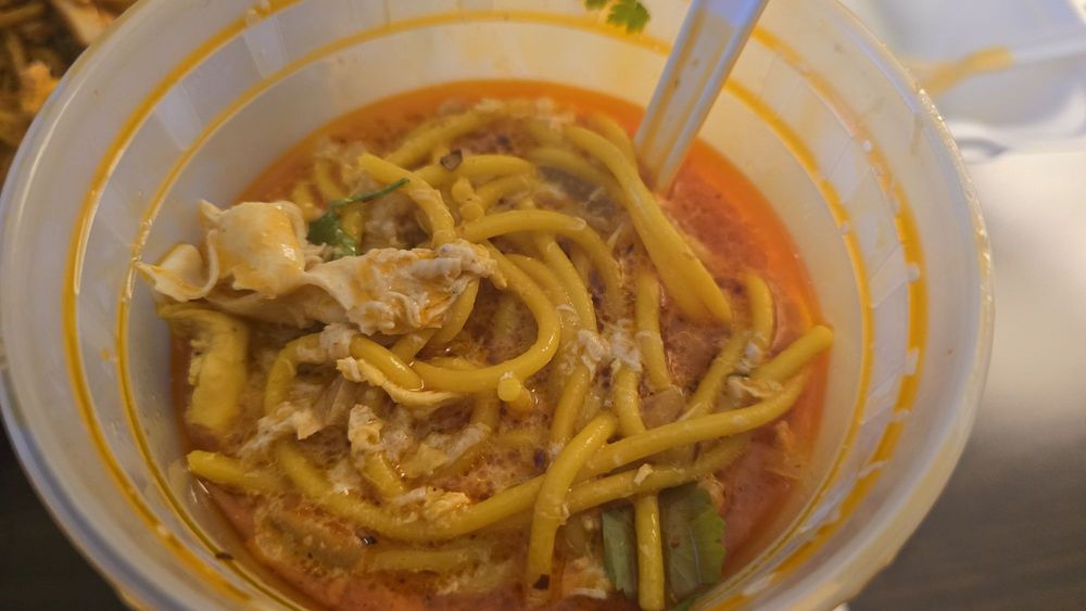 Food from Mahnin Asian Restaurant