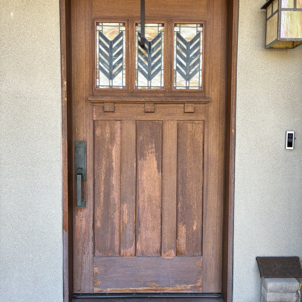 Front door before Front door before
