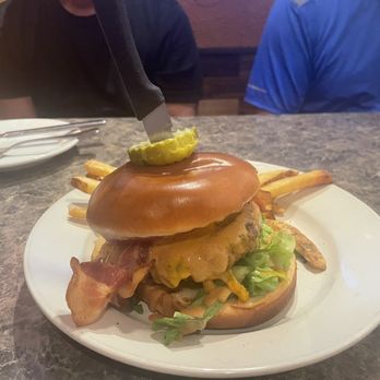 The Frog & Monkey Restaurant & Pub - Asian burger - Burgers Near Me - Mount Dora, Florida The Frog & Monkey Restaurant & Pub - Asian burger - Burgers Near Me - Mount Dora, Florida