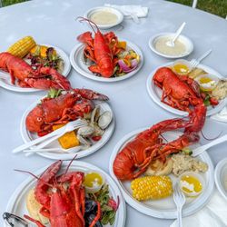 Lobsters meal