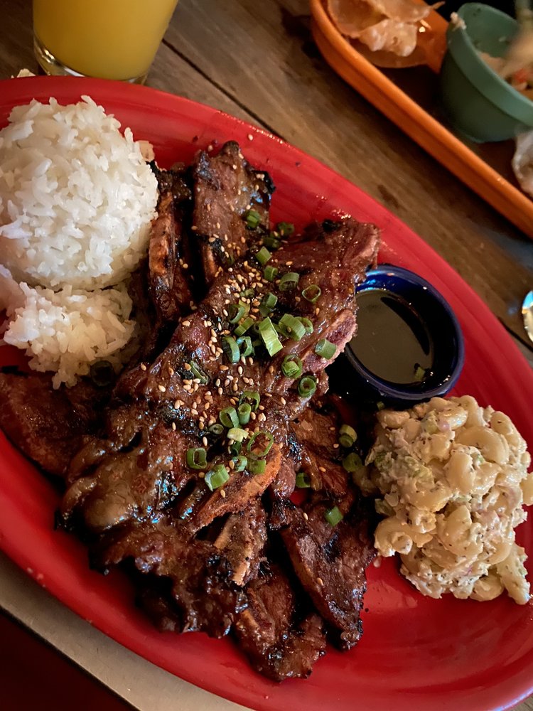 Order KALBI RIBS food online from Hula's Island Grill store, Santa Cruz on bringmethat.com