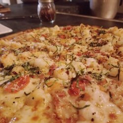 Punta de Mercedes - Shrimp pizza