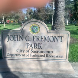 Front of the park Front of the park