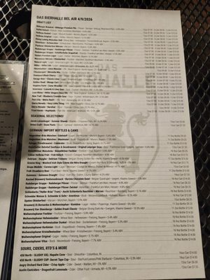 Menu photo 1 Das Bierhalle Bel Air, MD Menu photo 1 Das Bierhalle Bel Air, MD